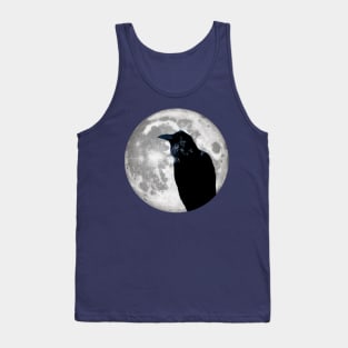 Raven in the moon Tank Top